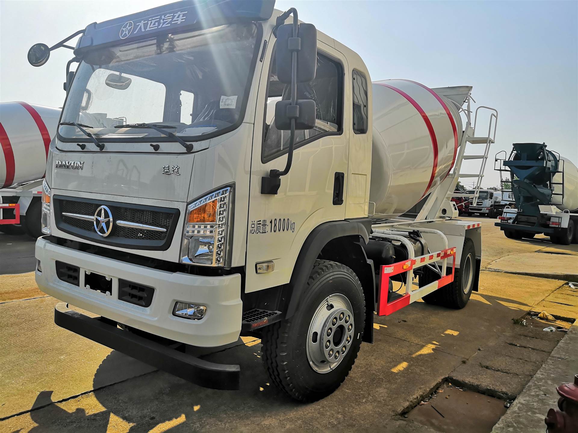 大运运途6方水泥搅拌车多少钱