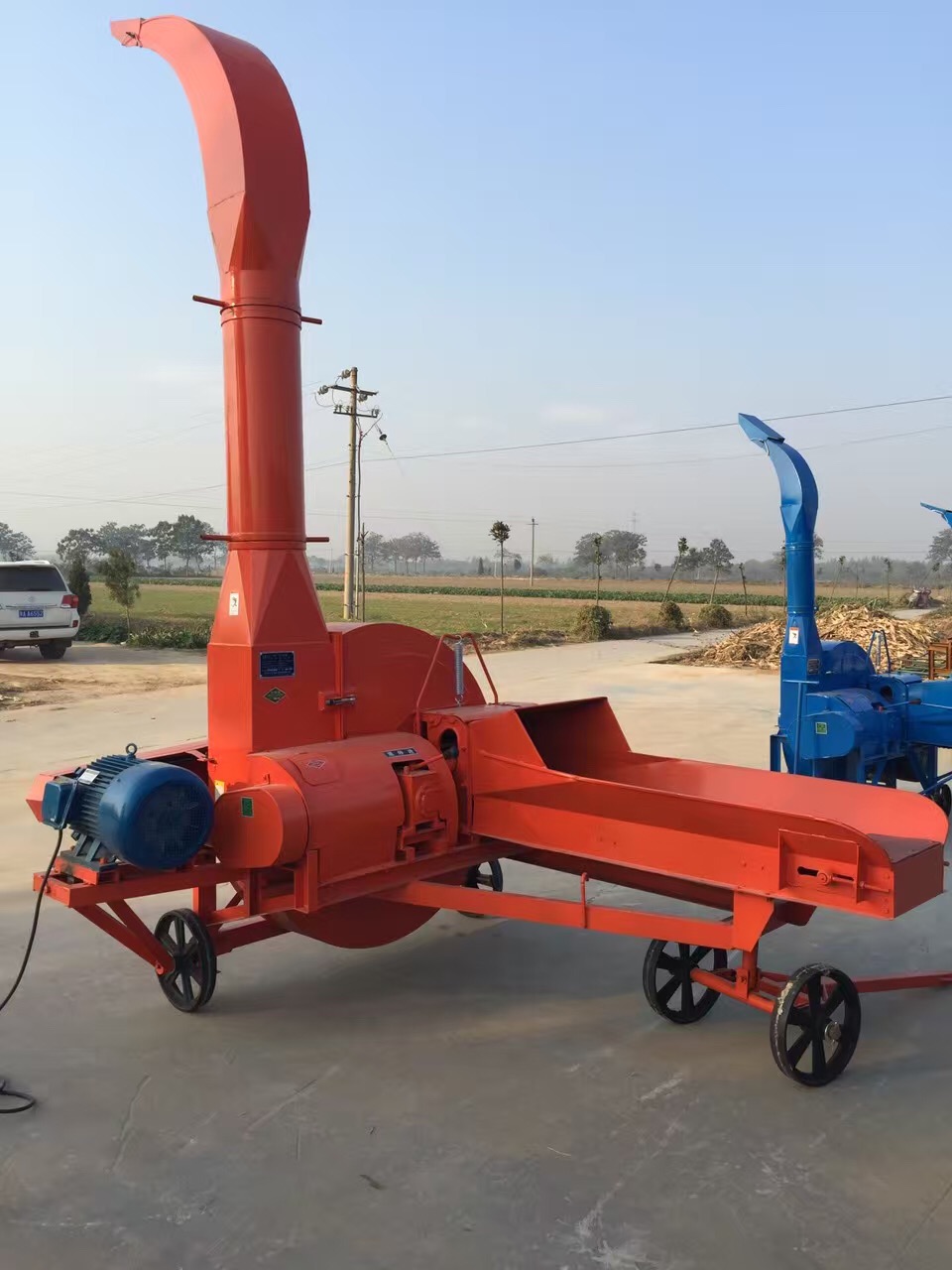 牛羊饲料铡草揉丝机 家用干湿牧草高喷粉碎机