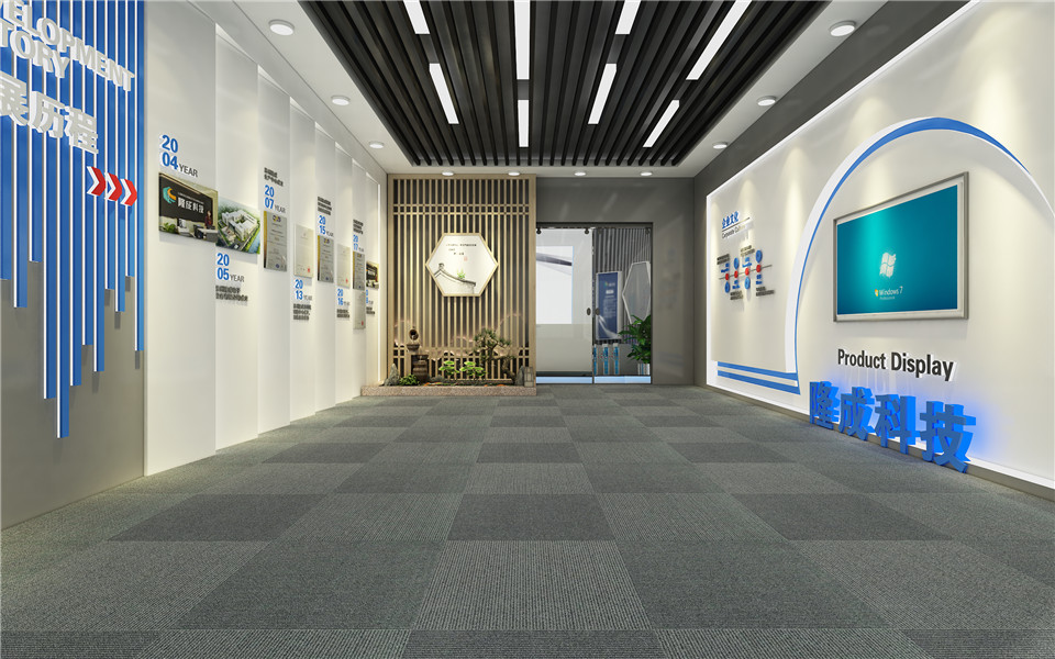 云鹿展示专注于苏州企业展厅设计装修,对新能源,led照明智能,物联网