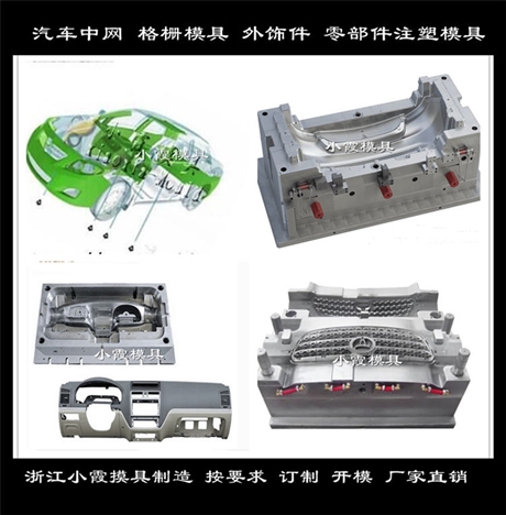 臺(tái)州模具開發(fā)汽車格柵模具 開模面罩模具供應(yīng)商