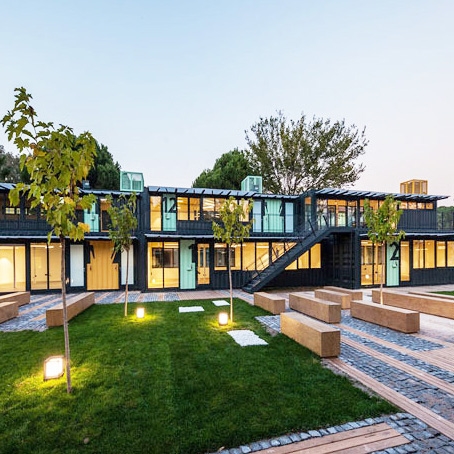 集装箱景观房集装箱移动别墅酒店集装箱民宿价格