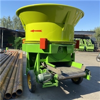 大产量圆盘粉碎机 130型号下出料粉草机 养牛场转筒打草机