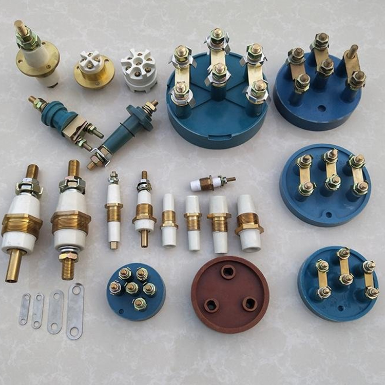 选矿设备配件 圆盘y2电机接线板 接线端子 圆盘形防爆电机接线柱大全