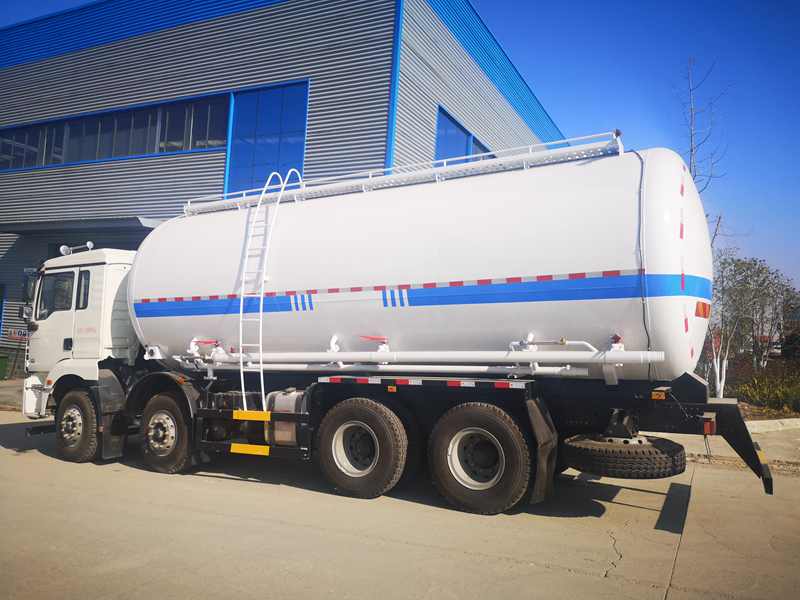 自吸式粉粒物料运输车 自吸自排熟石灰粉运输车