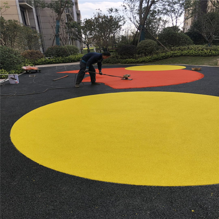 仪征小区塑胶地面施工厂家