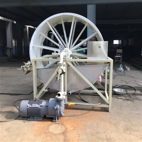 家用立式淀粉脱水机wq888石灰石粉浆脱水机设备