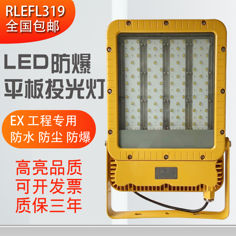 RLEFL319 防爆LED投光灯体育场200W 港口货场厂房固定隔爆泛光照