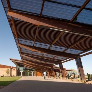 烨辉加工定制 创意车棚定制 户外车棚 创意自行车棚