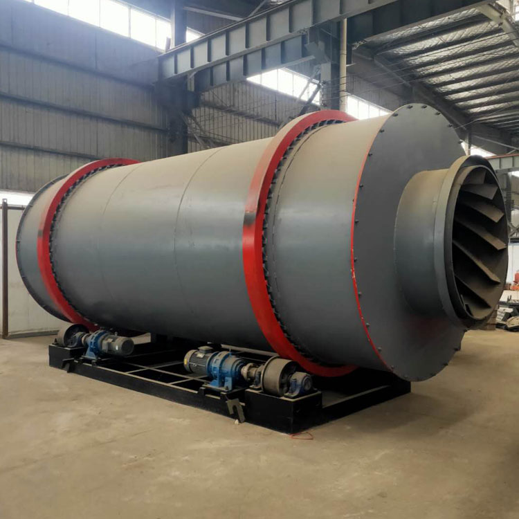 多功能小型滚筒干燥机煤泥污泥滚筒干燥设备三筒沙子烘干机
