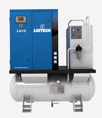 富达空压机lu15tm全性能一体式螺杆空压机