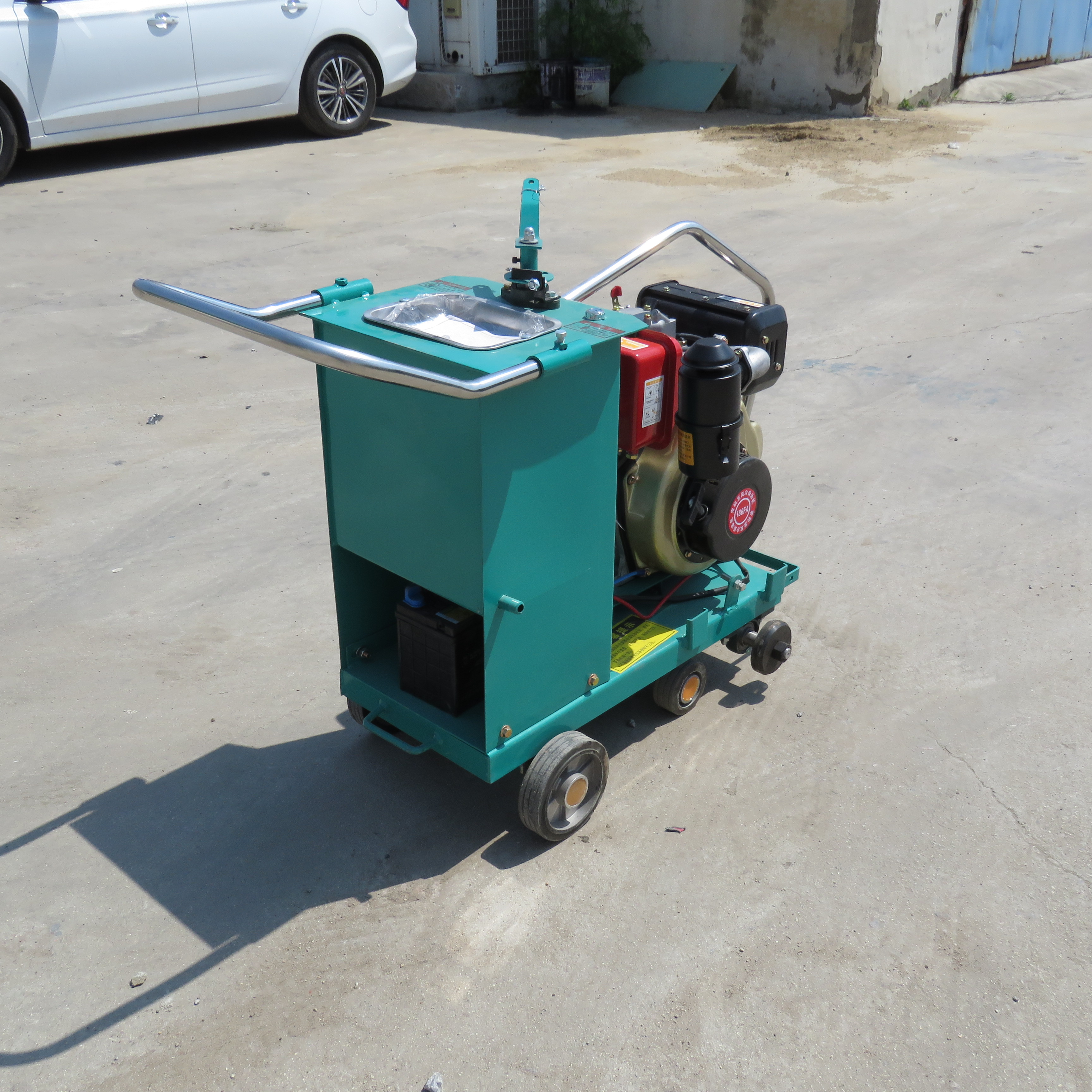 沥青老路切缝机 多功能混凝土路面切缝机 路面工程机械厂家