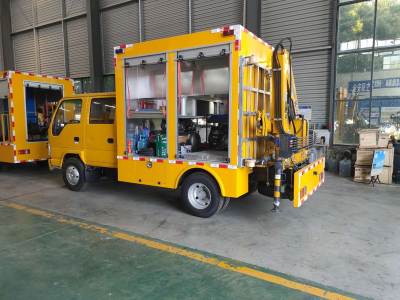 松原五十铃燃气工程抢险车热力抢险车厂家