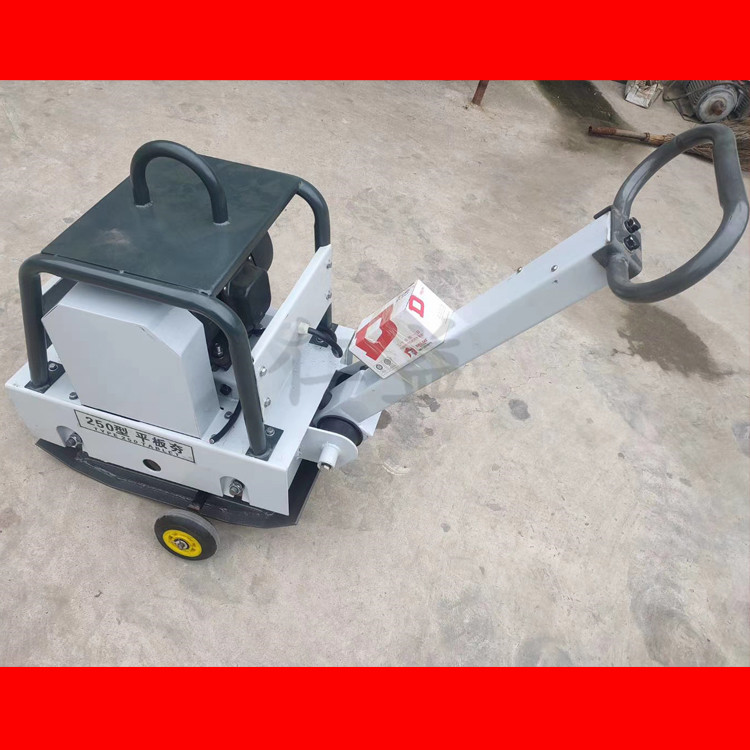 手推式小型打夯机 振动路面夯实机 公路沥青夯实机
