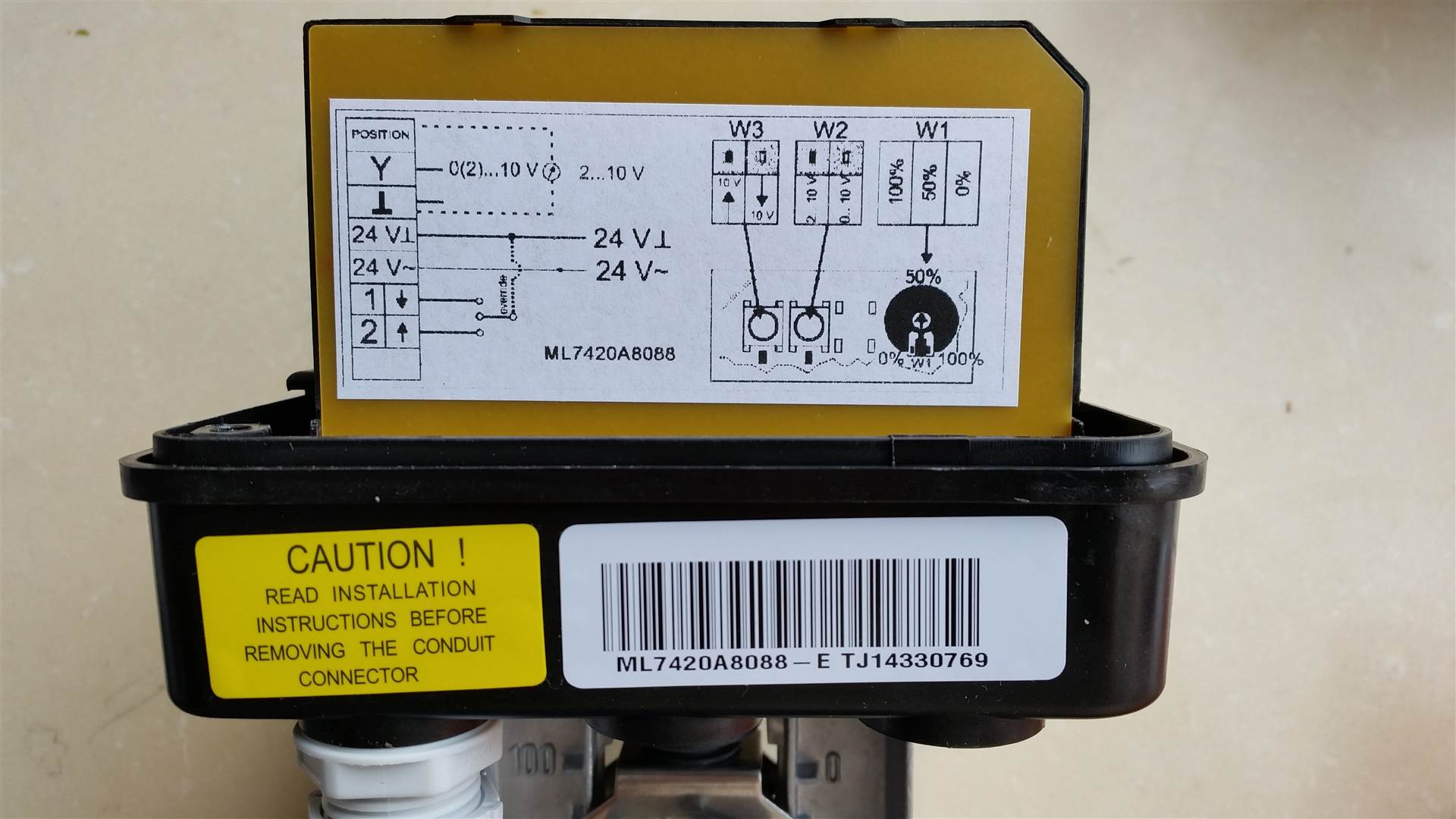 ml7420a8088e霍尼韋爾honeywell電動閥門執行器