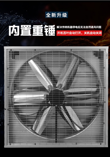 揭阳负压降温通风 1220直驱式负压风机生产厂家