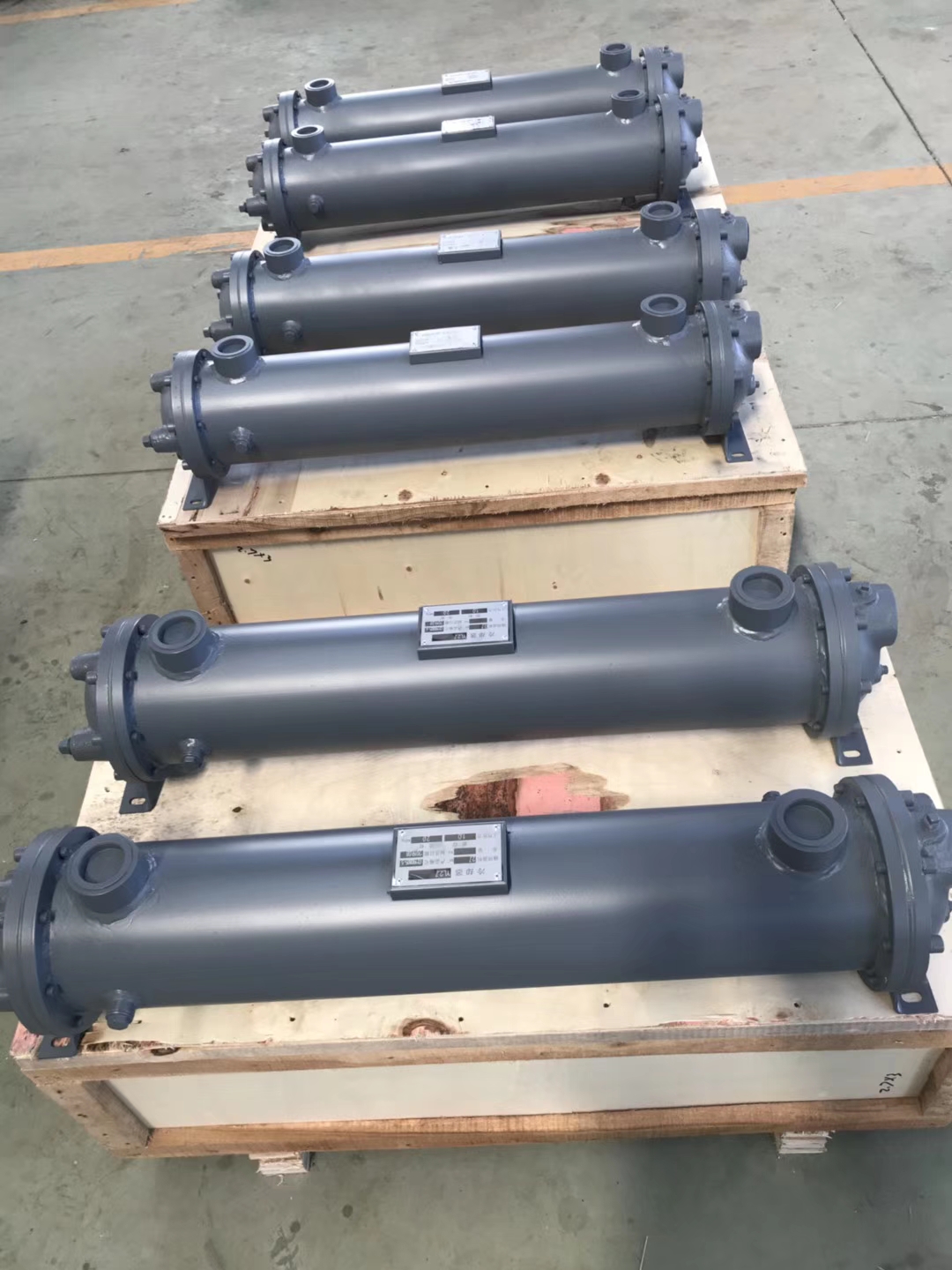 富达螺杆空压机油冷却器水冷却器ylr21.1 ylr18.96 ylr11.6a