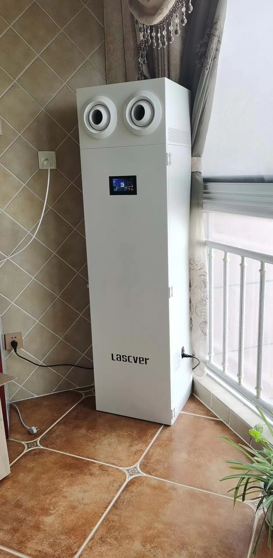 莱斯克韦尔中央净化新风系统柜机