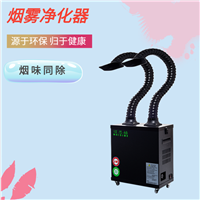 激光烟雾气味净化器 激光打码纸板烟尘处理 激光打码排烟味机