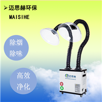 艾灸燃烧烟味抽烟处理设备  艾灸馆烟雾烟味过滤机