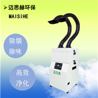 流水线激光打标喷码机 流水线打码吸烟机 激光废气烟尘处理器