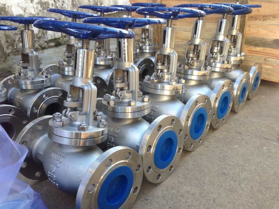 t40w-16p不锈钢大连式法兰调节阀 不锈钢带刻度标尺流量控制 厂家