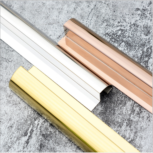 不锈钢线条踢脚线简约包边扣条地脚线