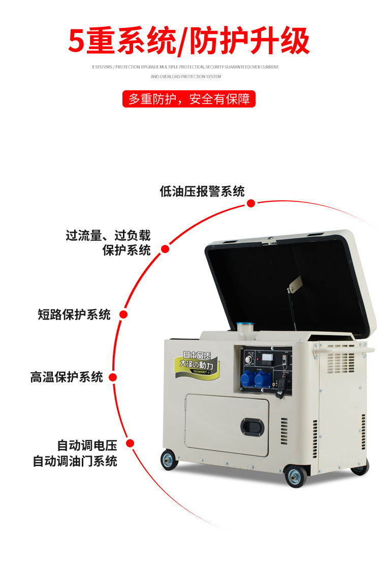 内燃发电机3千瓦价格