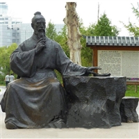 定制人物铜雕像 景观雕塑小品 商业街西洋人物铜像