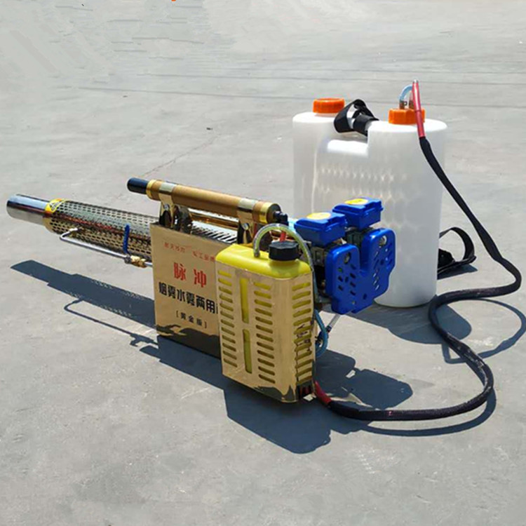 黔东南果园打药弥雾机 圣鲁手提脉冲背负式弥雾机