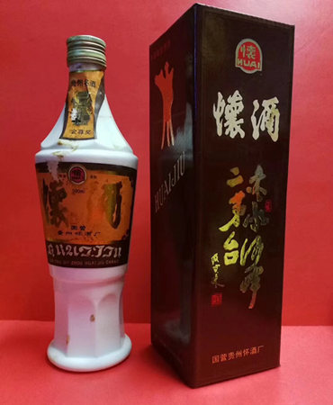 貴州懷酒 1991年產的懷酒 53度醬香型懷酒 老酒