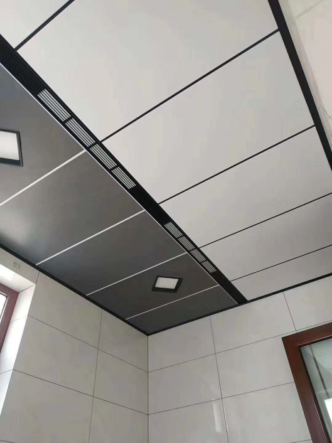 集成吊顶铝板仿蜂窝大板450*900 450*1350特大板客厅厨卫天花材料-搜