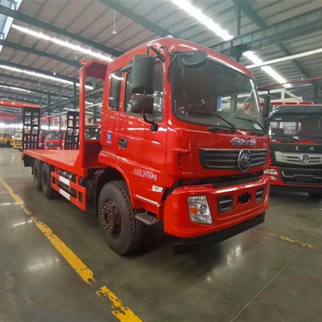 程力后八轮平板运输车(8张)