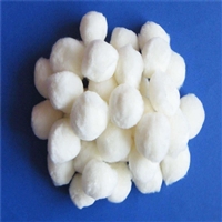 改性纤维球填料 污水处理 过滤器装填 高效纤维球滤料价格用途