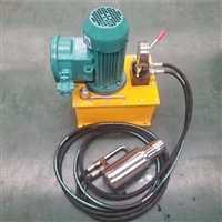 山东QYB63张拉机风动油泵 锚杆拉力计活塞油泵 铁壳液压油泵
