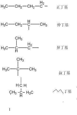 丁基有几种图片