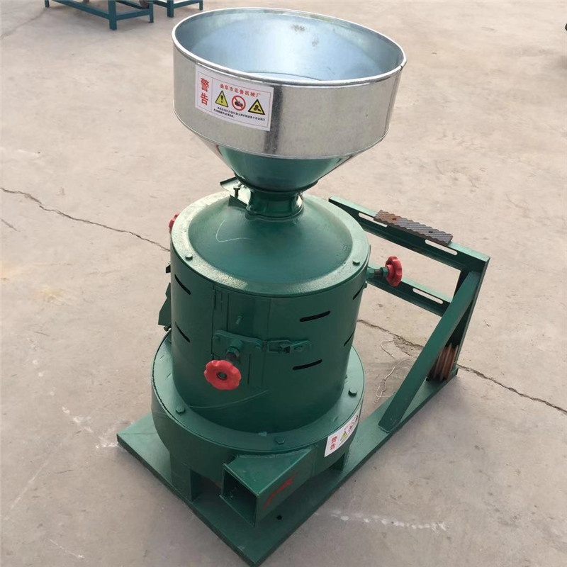 谷子水稻去皮碾米机新款水稻碾米机稻谷脱皮碾米机辗米机碾磨谷物的对