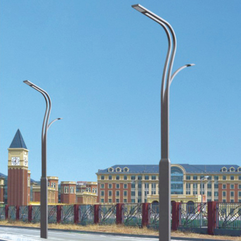 道路路灯批发山东双臂led路灯厂家市政路灯定制