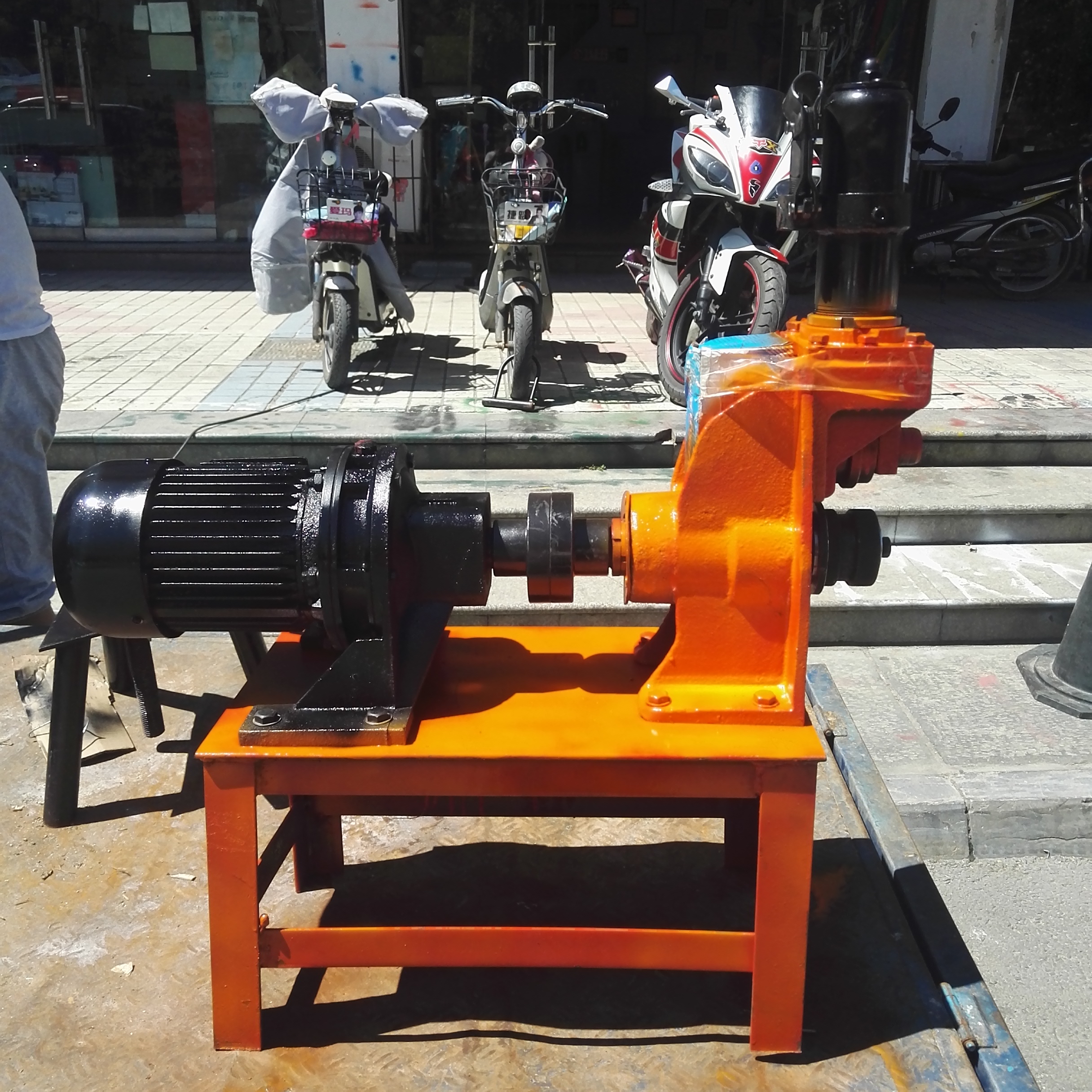 450压槽机 450型滚槽机 全自动钢管压槽机