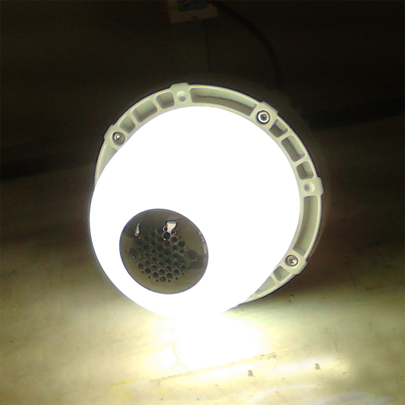 LED防爆平台灯 GC203防水防眩泛光 工厂弯杆灯固态照明灯50W
