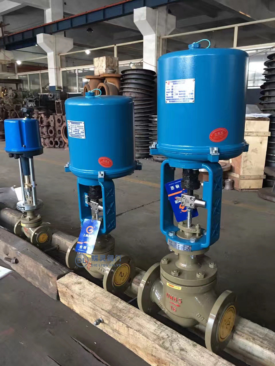 zazm蒸汽电动流量调节阀应用 zazm-16k dn80电子式电动套筒调节阀