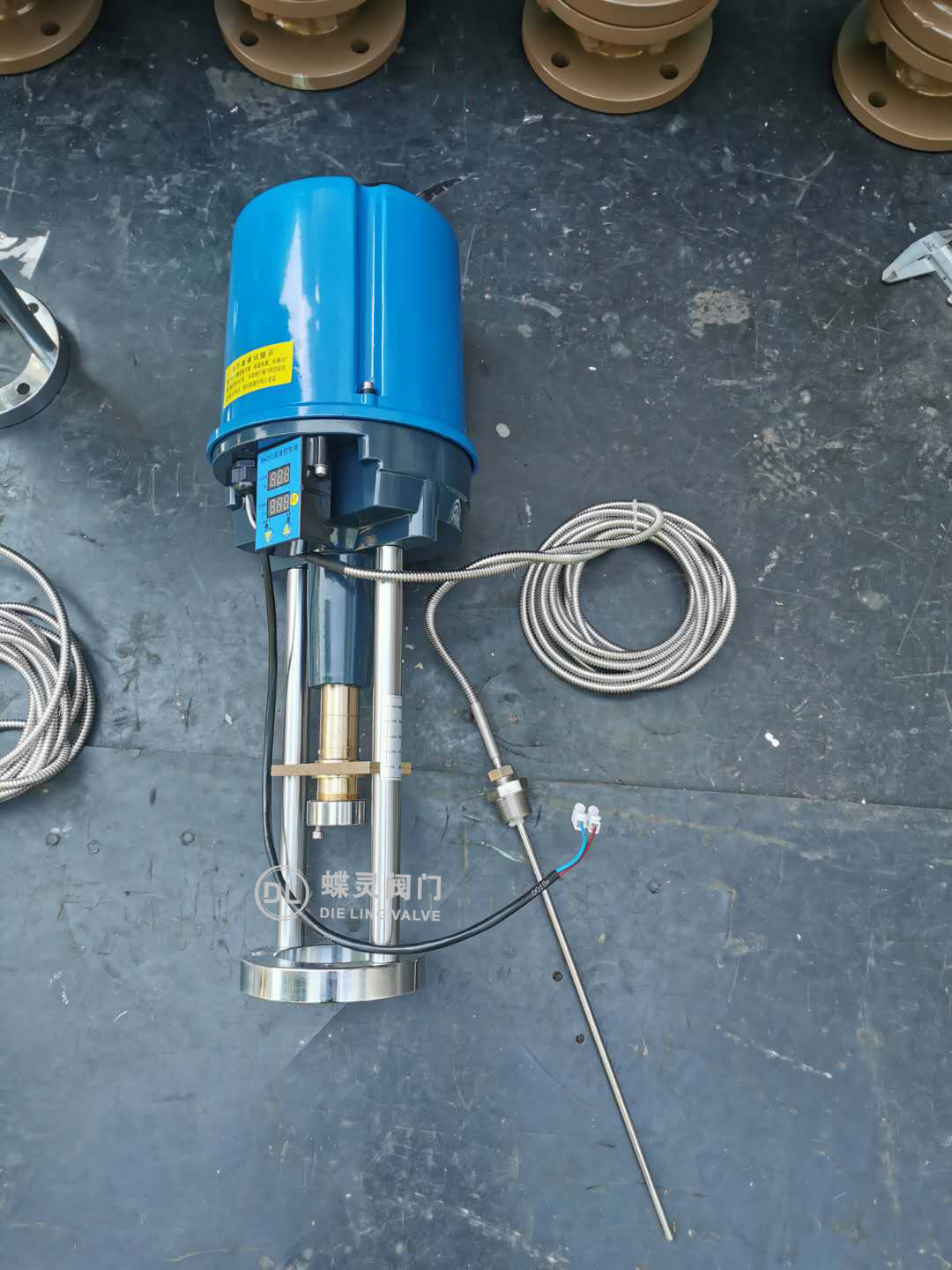 psl温控型调节电动执行器 pls-208直行程流量调节电动执行机构