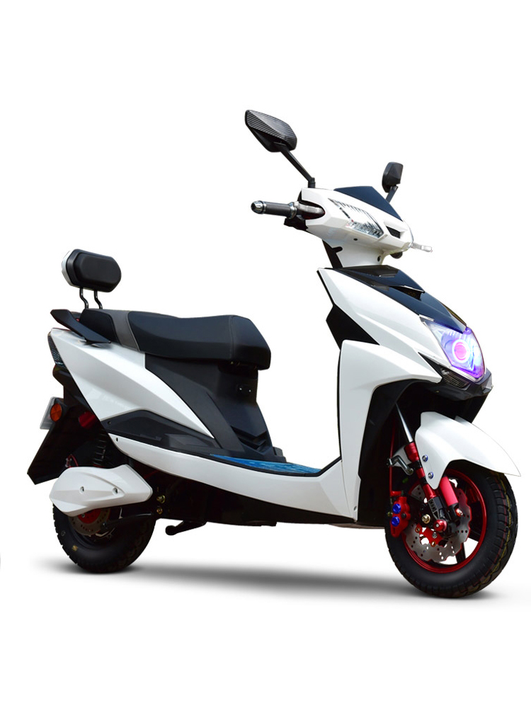 电动车电动摩托车72v男士双人踏板外卖大型功率长跑王高速电摩