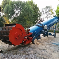 石灰石取料机 斗轮取料装车机  LJ1沙土自动装车机