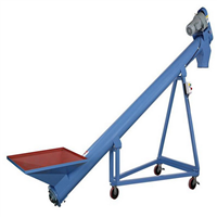 双螺旋输送机图纸 螺旋输送机轴承 LJXY 白糖棉糖不锈钢螺