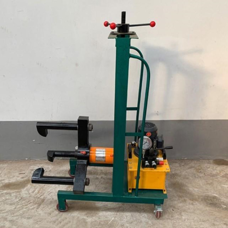 方便省力 升降式分离拉马 小车拔轮器厂家 电动液压升降拔轮器