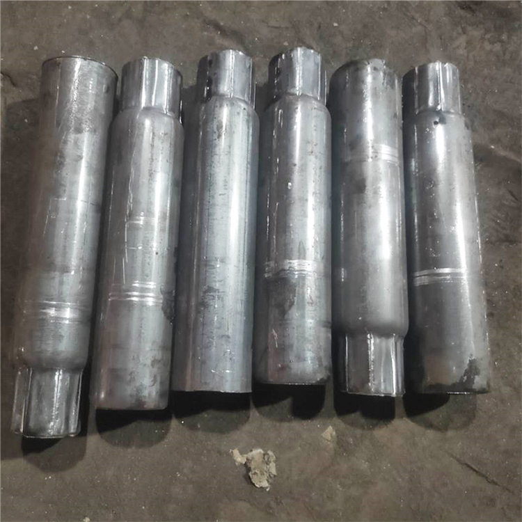 郑州钢管炮头540公分内外插钢管接头容刚建材