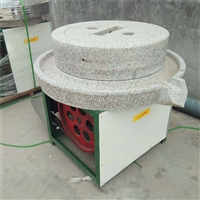 天然面粉石磨机 旅游景区辣椒油电动石磨机 手推石磨