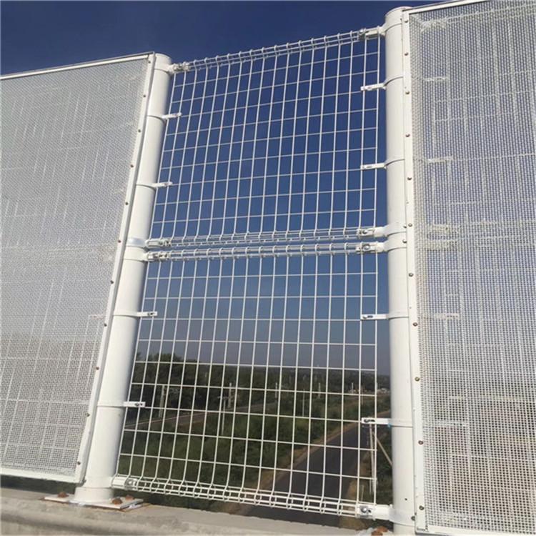 双圈防抛网 大桥防抛网 桥梁两侧护栏网厂家