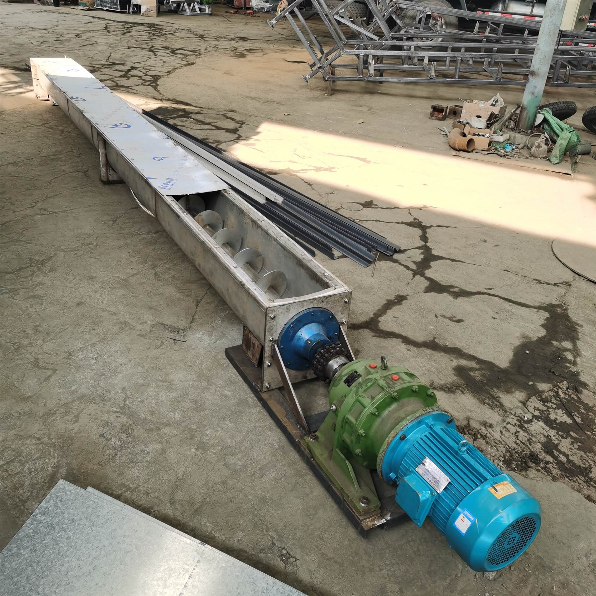 黄豆花生螺旋提升机 连续上料炒料螺旋提升机zcjb 锦辉直供