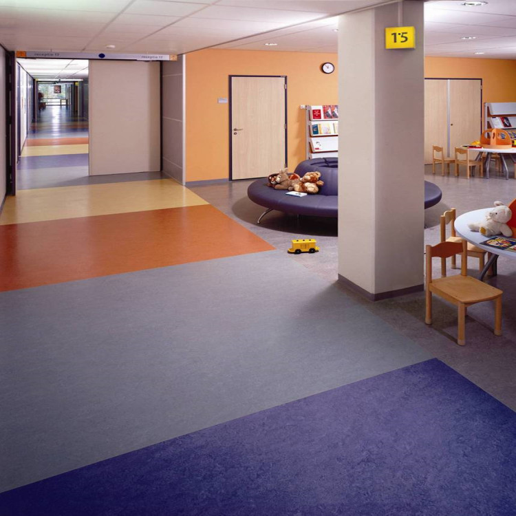办公室塑胶地板颜色办公地板地胶安装